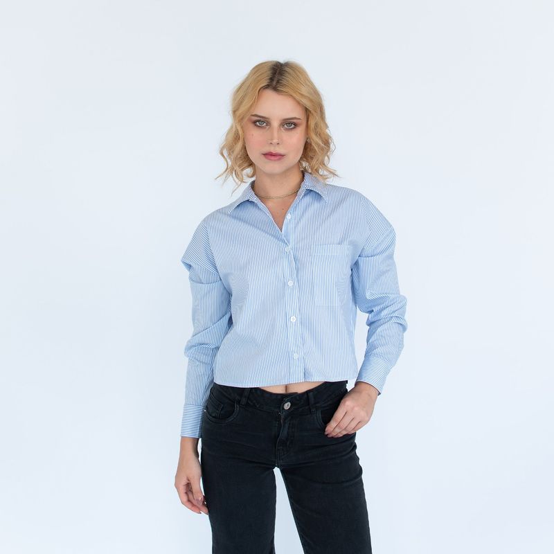 EVANIC - Camisa Crop Kate - Evanic Mujer
