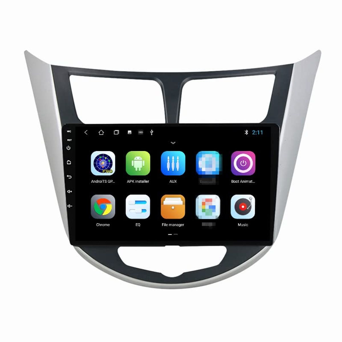 GENERICO - Autoradio Hyundai Accent Del 2011-2020 +Cámara Full HD