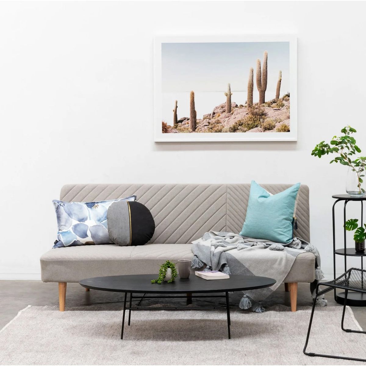 VENTITAS HOME - Mesa de Centro Moe Ventitas Home Roble Negro