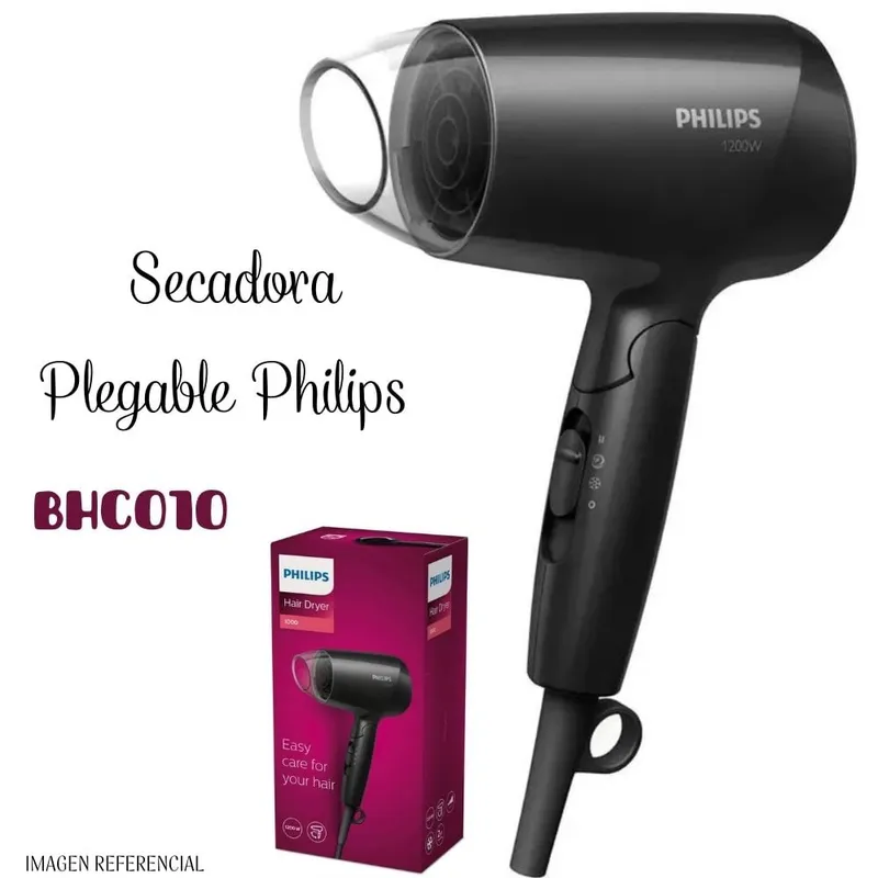 PHILIPS - Secadora De Cabello Philips 1200Watts BHC010