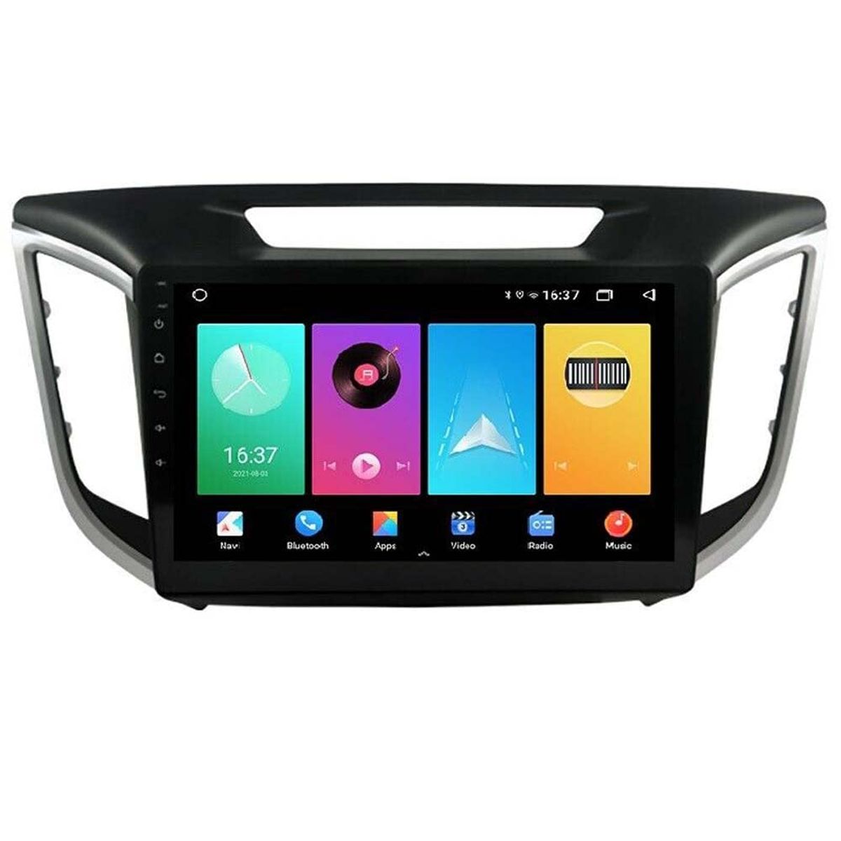 GENERICO - Autoradio Hyundai Creta 2014 – 2021 +Cámara Full HD