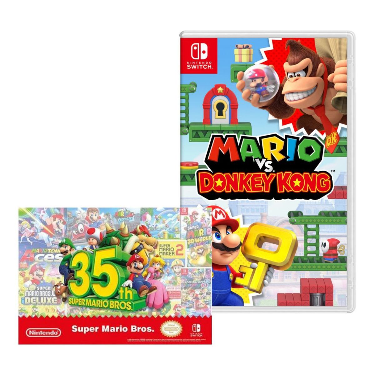 NINTENDO - Mario VS Donkey Kong Nintendo Switch + Poster