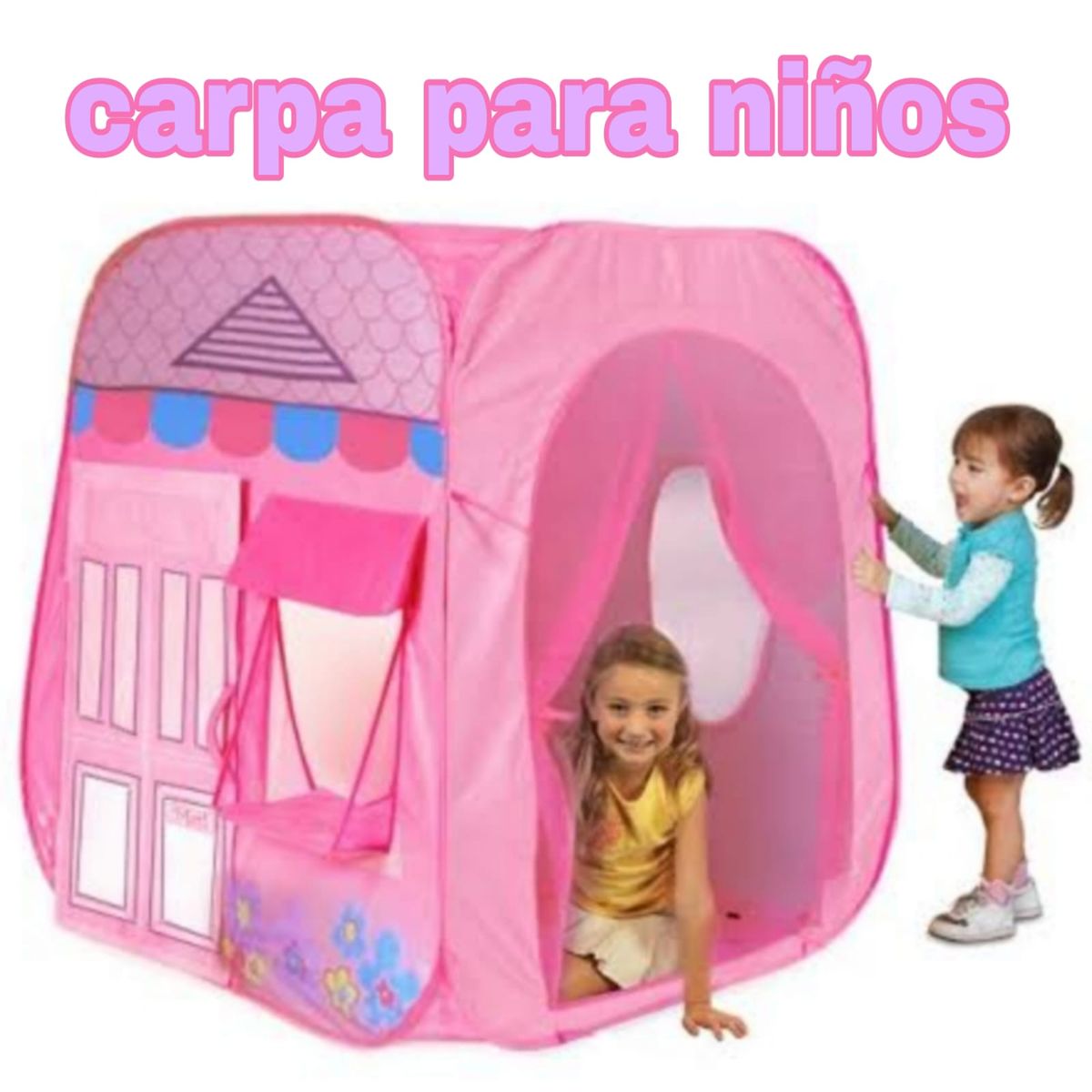 GENERICO - Carpa Casa Boutique princesa para niña - ROSA