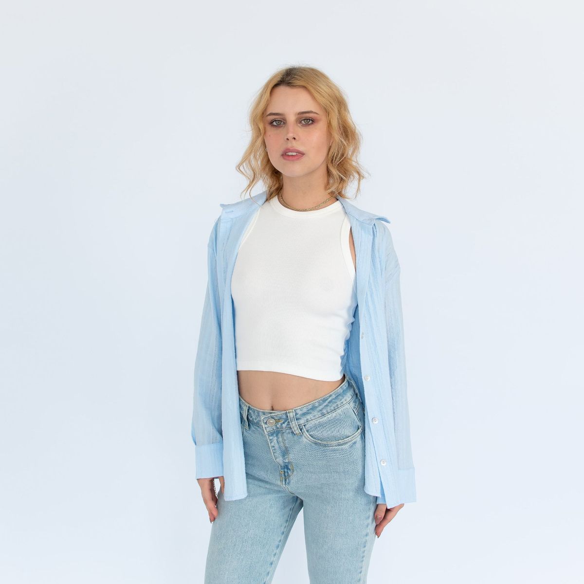 EVANIC - CAMISA BRODERI - EVANIC MUJER