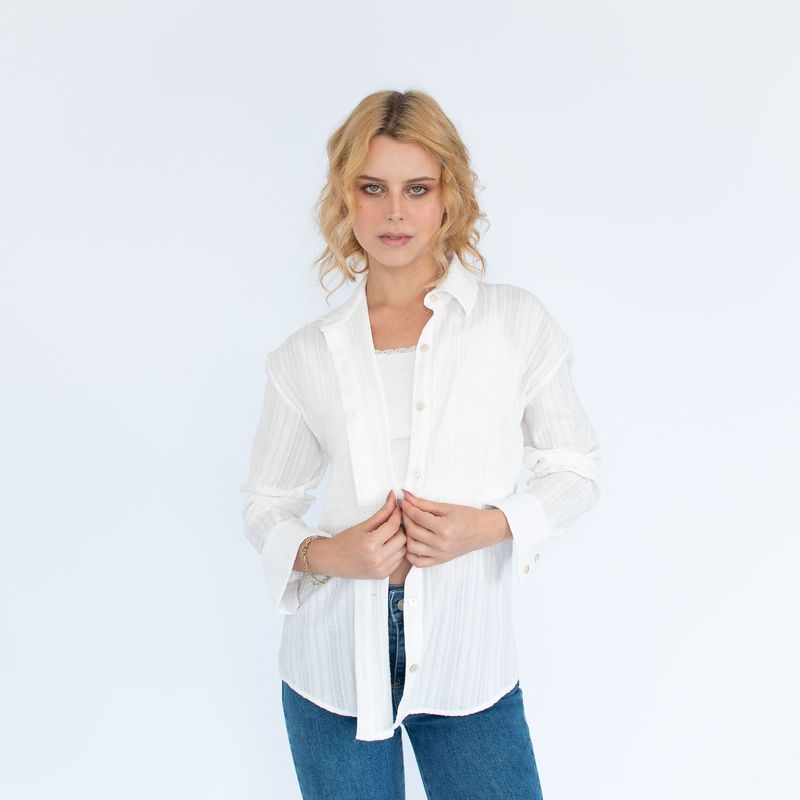 EVANIC - CAMISA BRODERI - EVANIC MUJER