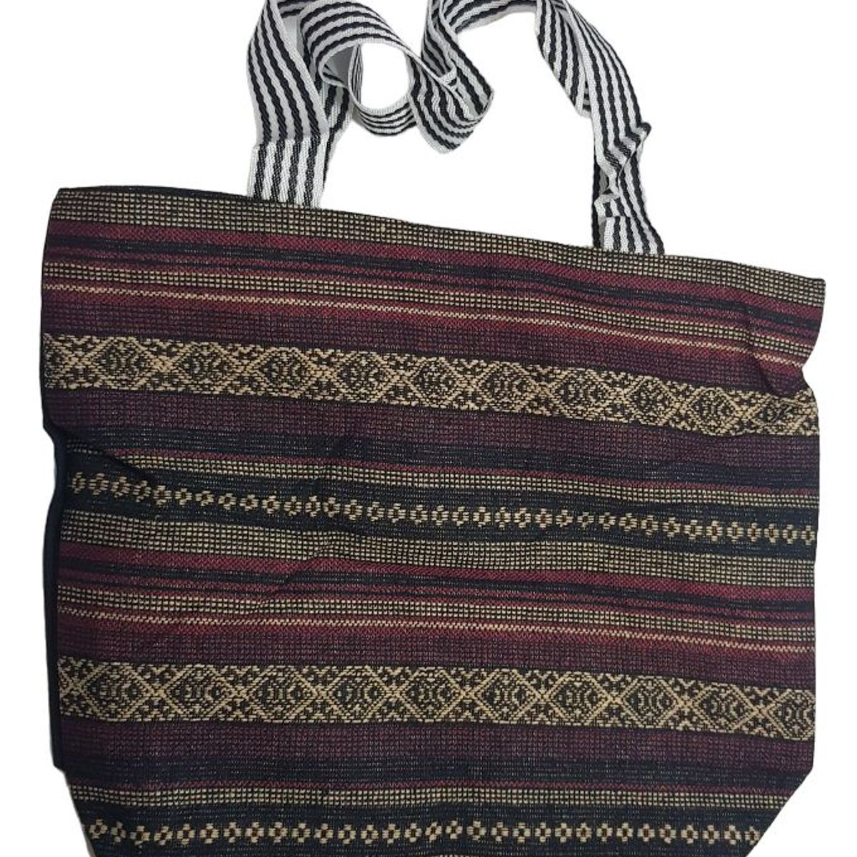 GENERICO - Bolso de Mano de Poliester con Cierre