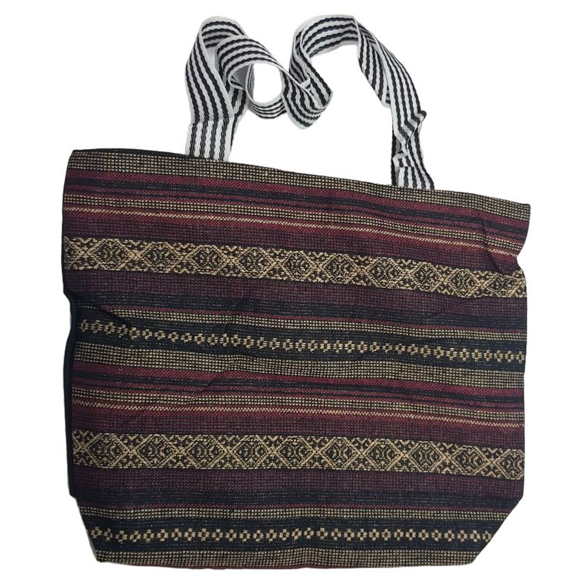 GENERICO - Bolso de Mano de Poliester con Cierre