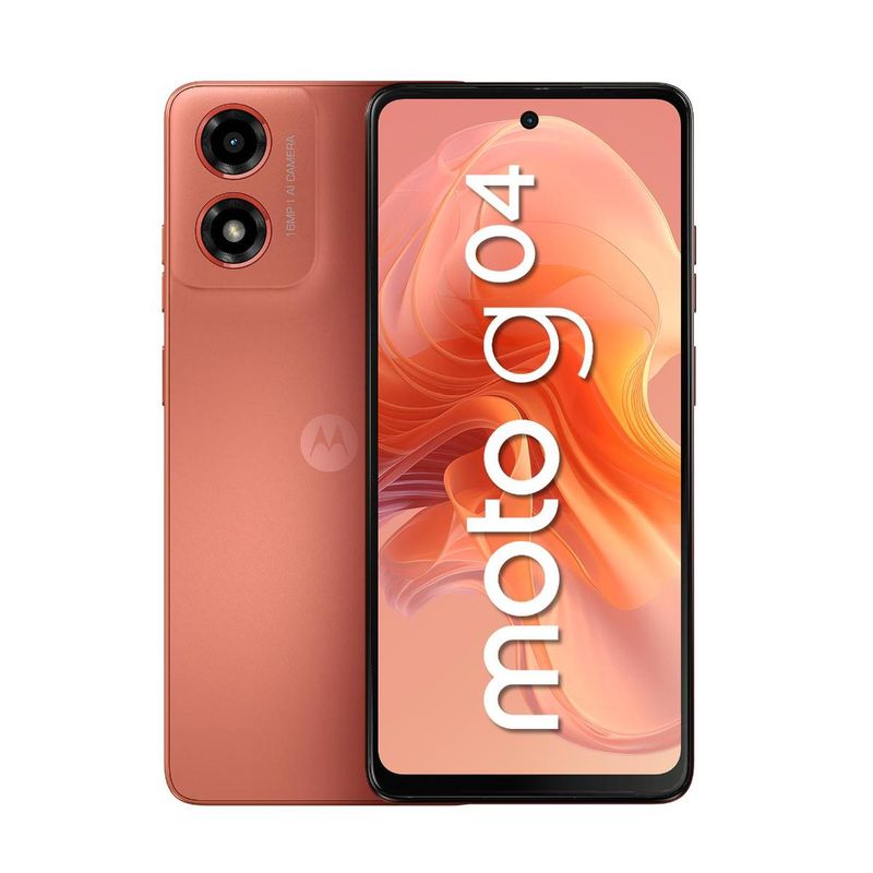 MOTOROLA - Celular Moto G04 4GB+128GB.