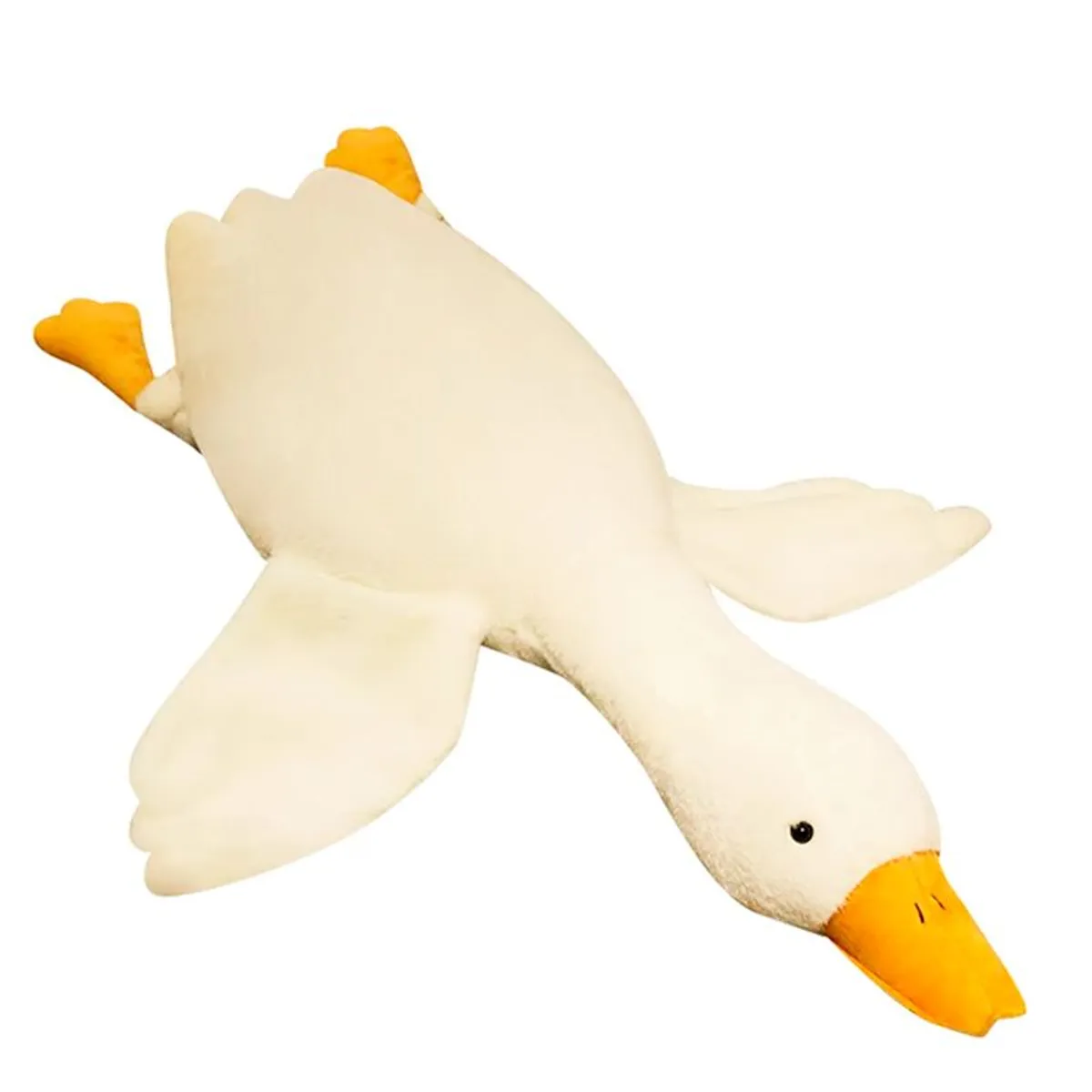 GENERICO - Peluche Ganso - Blanco - 90cm