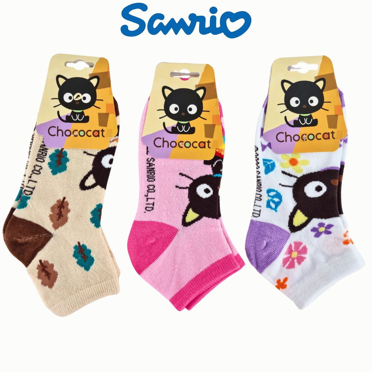 SANRIO - Pack 3 Medias Sanrio Talla 32 a 36 - CHOCOCAT