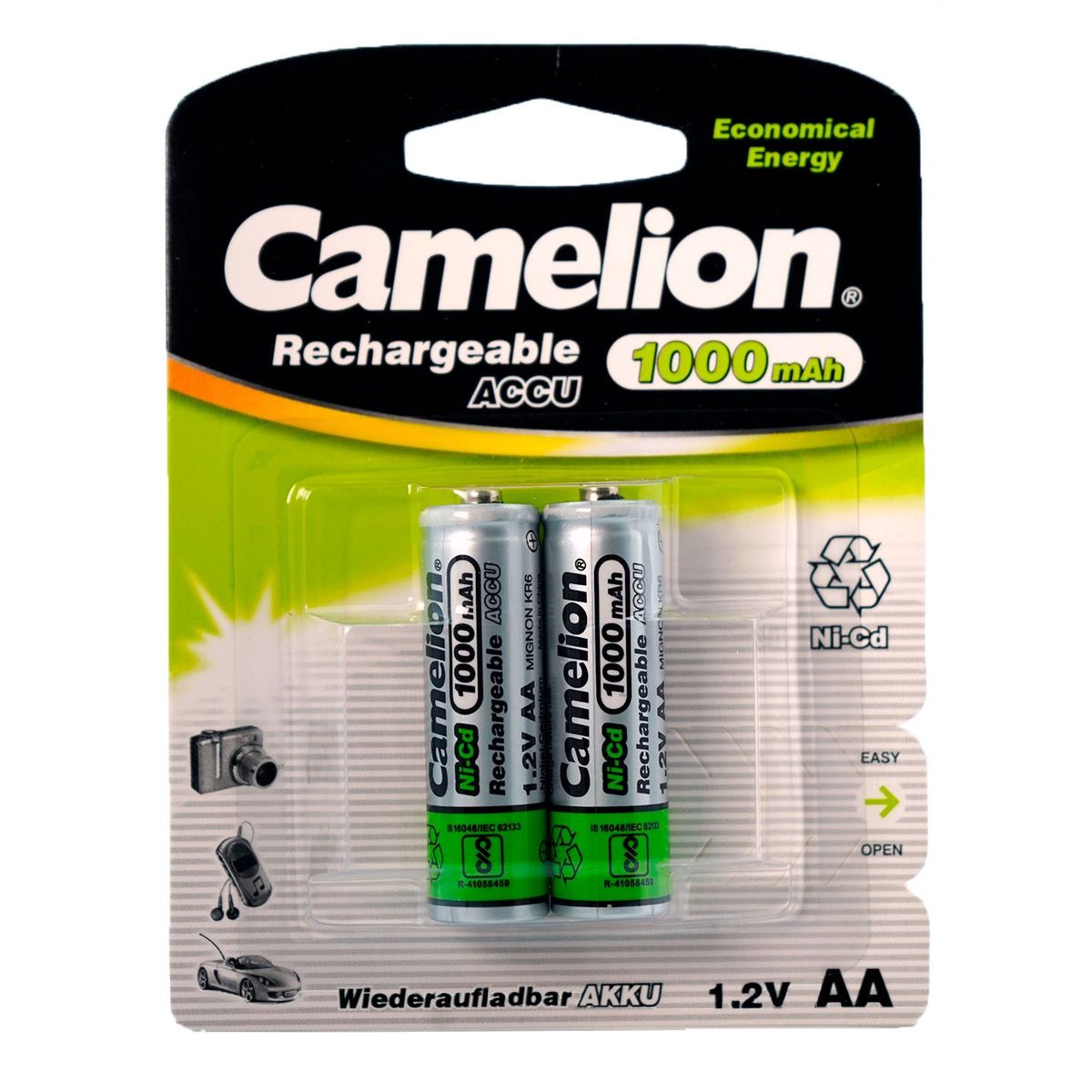 GENERICO - PILA RECARGABLE CAMELION AA1000