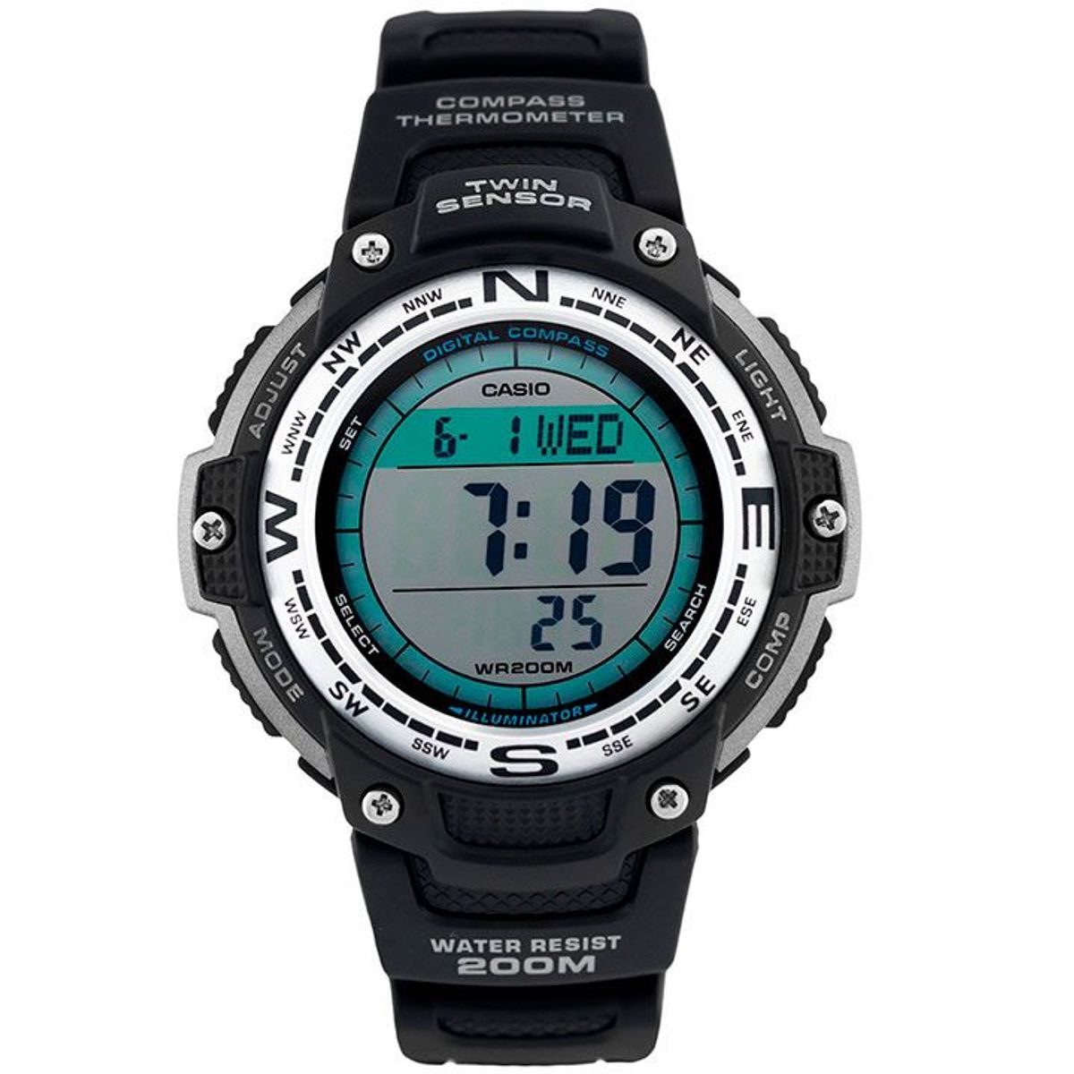 CASIO - Reloj Casio Twin Sensor SGW-100-1V