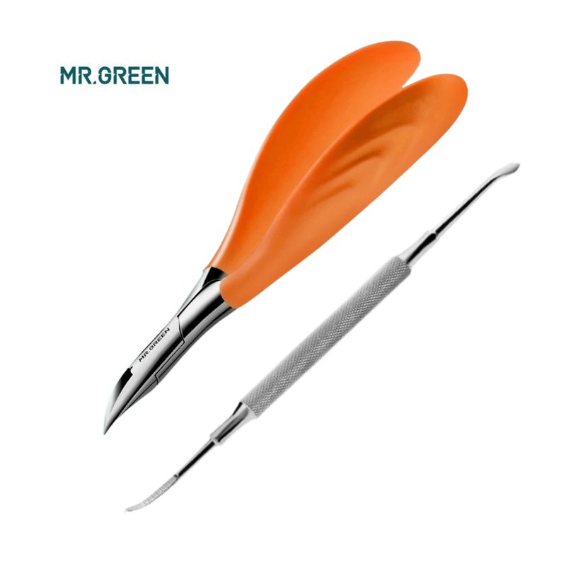 GENERICO - Cortauñas Uñas Encarnadas Pedicura Naranja Cuidado Personal