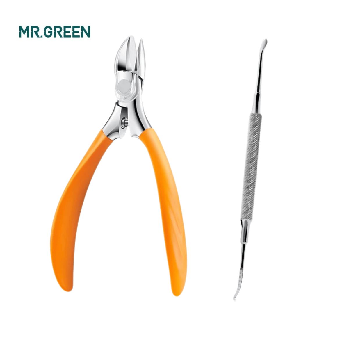 GENERICO - Cortauñas Uñas Encarnadas Pedicura Naranja Cuidado Personal