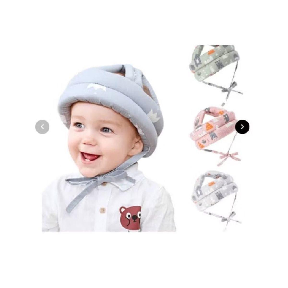 OTTOWARE - GORRO PROTECTOR PARA BEBE ANTI GOLPES - NIÑO