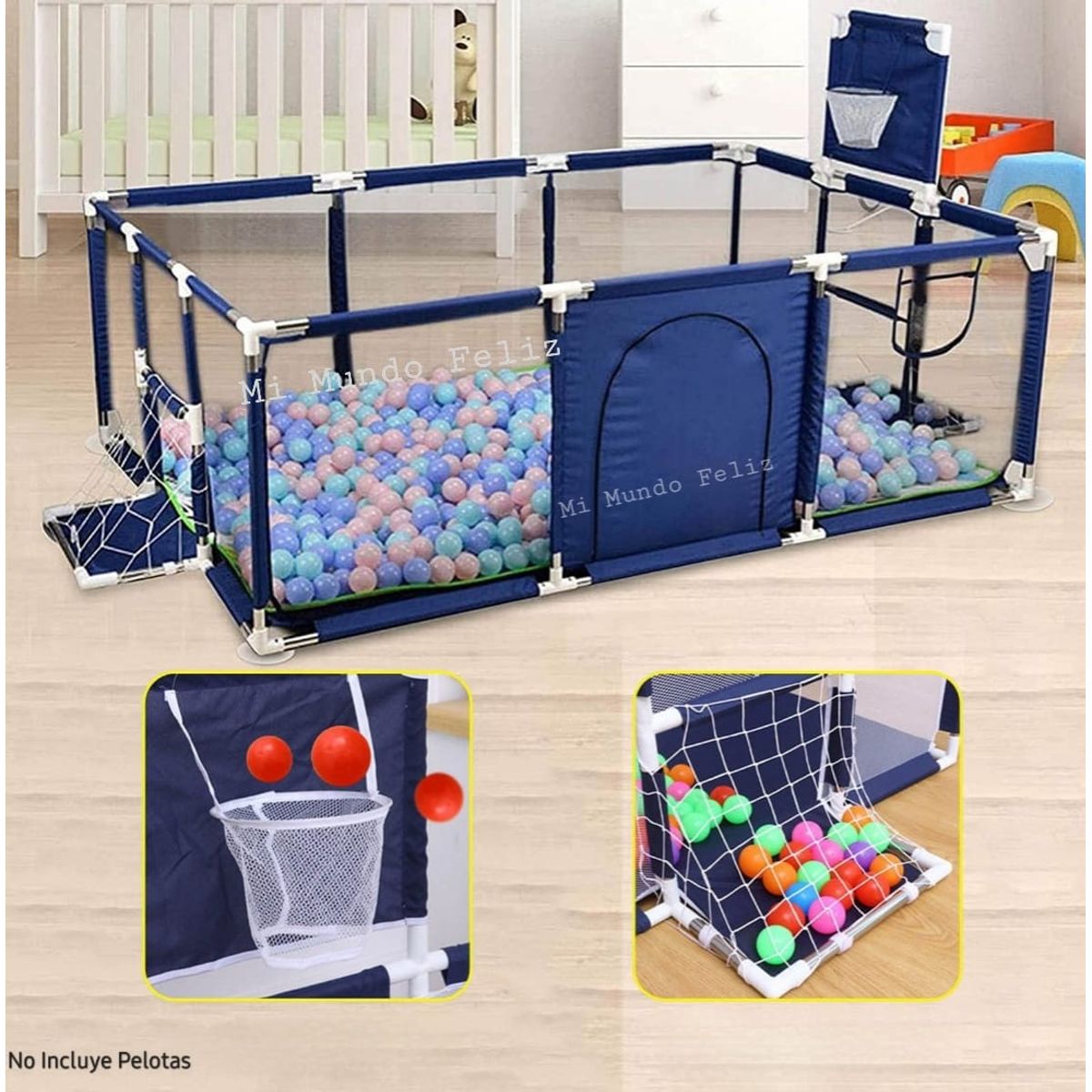 BEBE - Corral Corralito para  Bebe Niños Bebe 2025 Canasta Arco