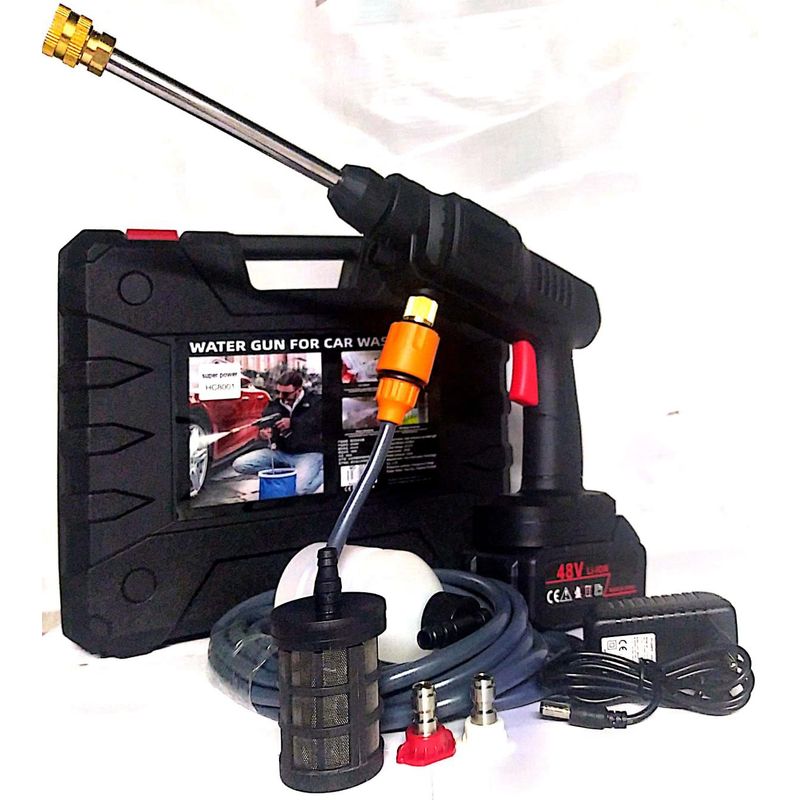 SEISA - Hidrolavadora bateria portatil limpieza auto