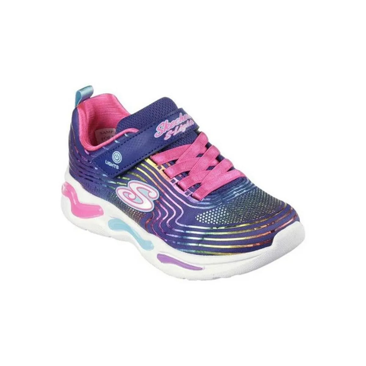 SKECHERS - Zapatilla Skechers Wavy Beams 302338N-NVMT para Niñas