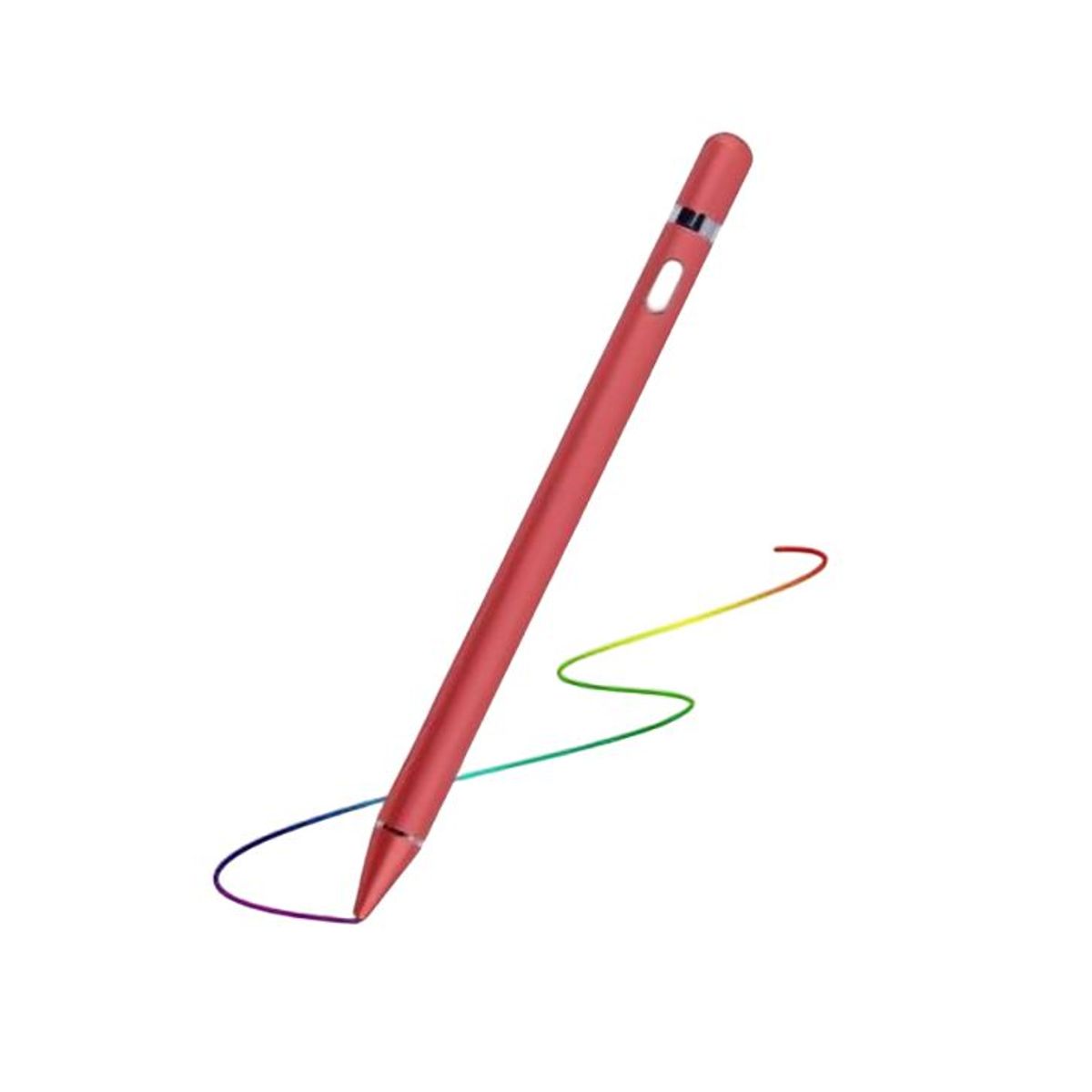 GENERICO - Pencil Lápiz óptico Universal Para Tablets Ipads y Celulares - Rojo