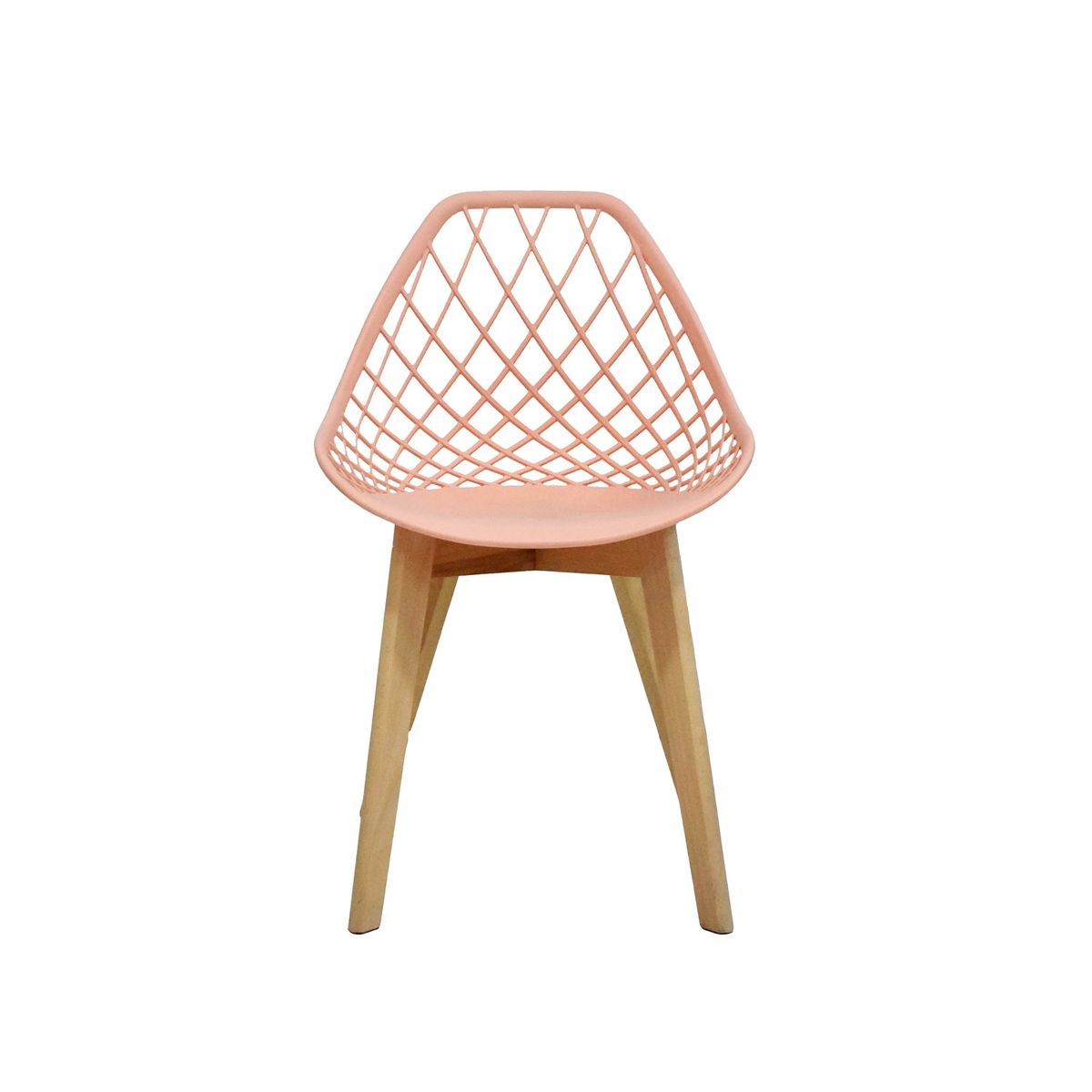 BONNO - Silla De Diseño Turia Rosa Salmon Bonno