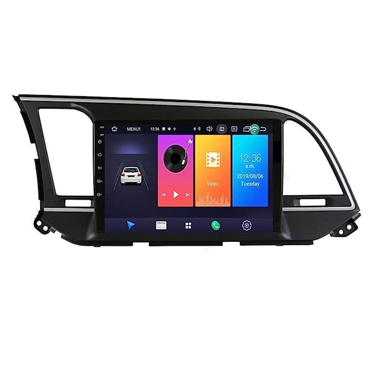 GENERICO - Autoradio Hyundai Elantra 2016 – 2018 +Cámara Full HD