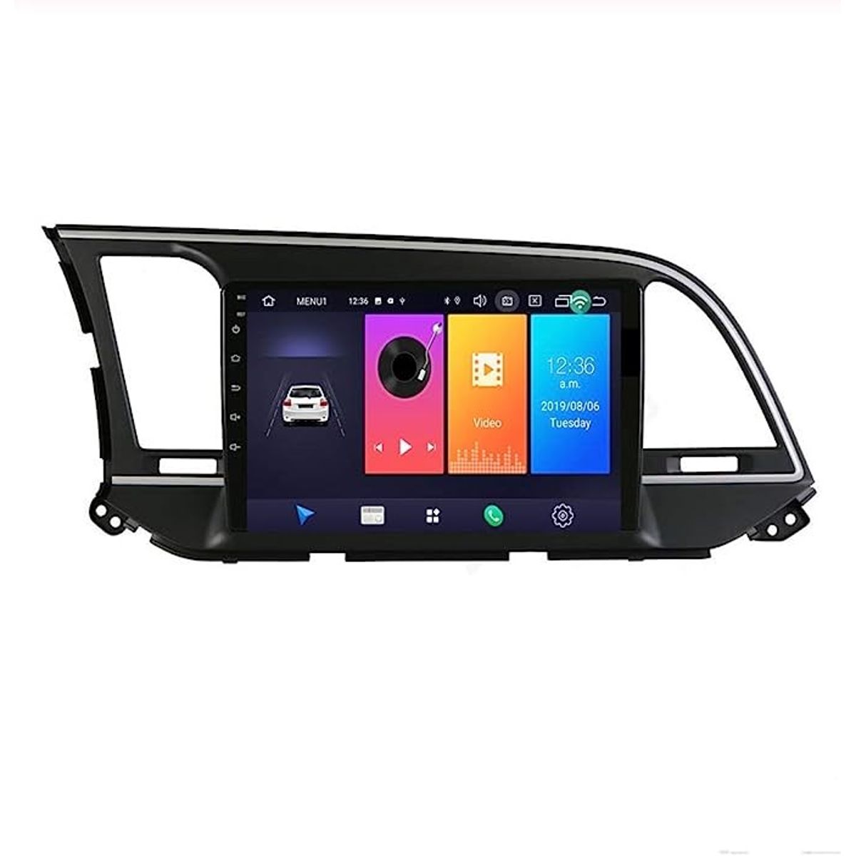 GENERICO - Autoradio Hyundai Elantra 2016 – 2018 +Cámara Full HD