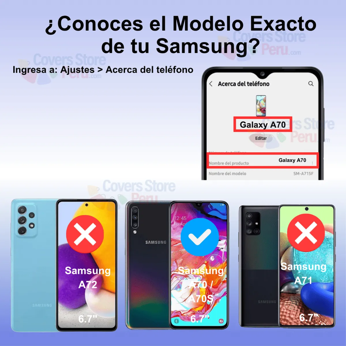 GENERICO - Mica para Samsung A70S Film Hydrogel Anti-Espía Antishock Resistente