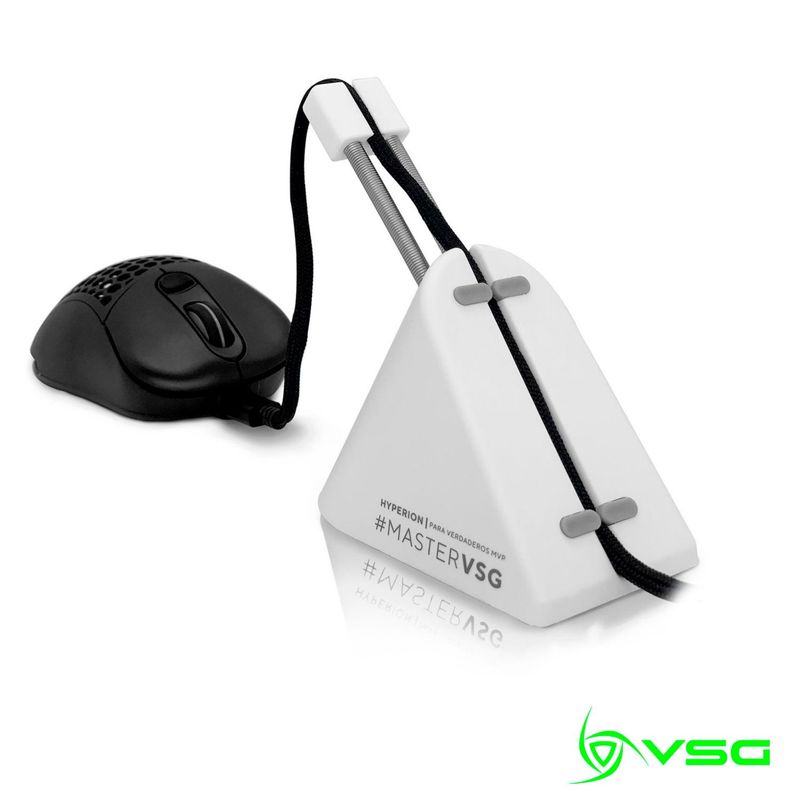 VSG - Sujetador de cable Mouse Bungee VSG Hyperion Blanco