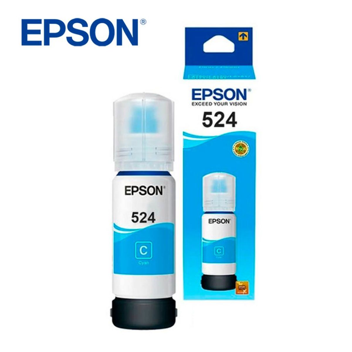 EPSON - TINTA EPSON T524220-AL CYAN Para L6580 L15150 L15160
