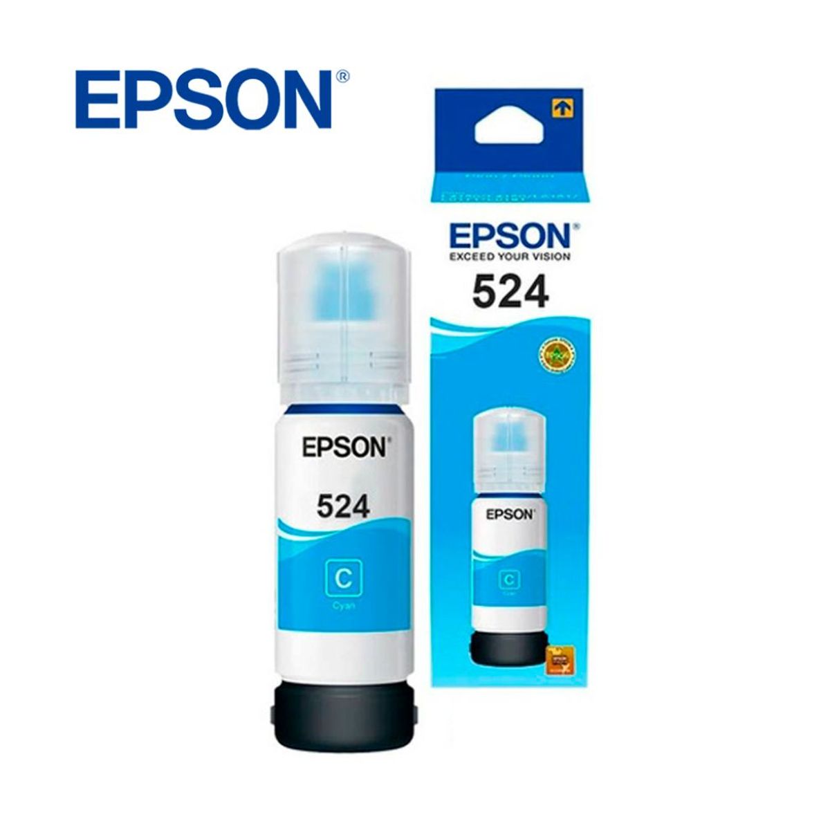 EPSON - TINTA EPSON T524220-AL CYAN Para L6580 L15150 L15160
