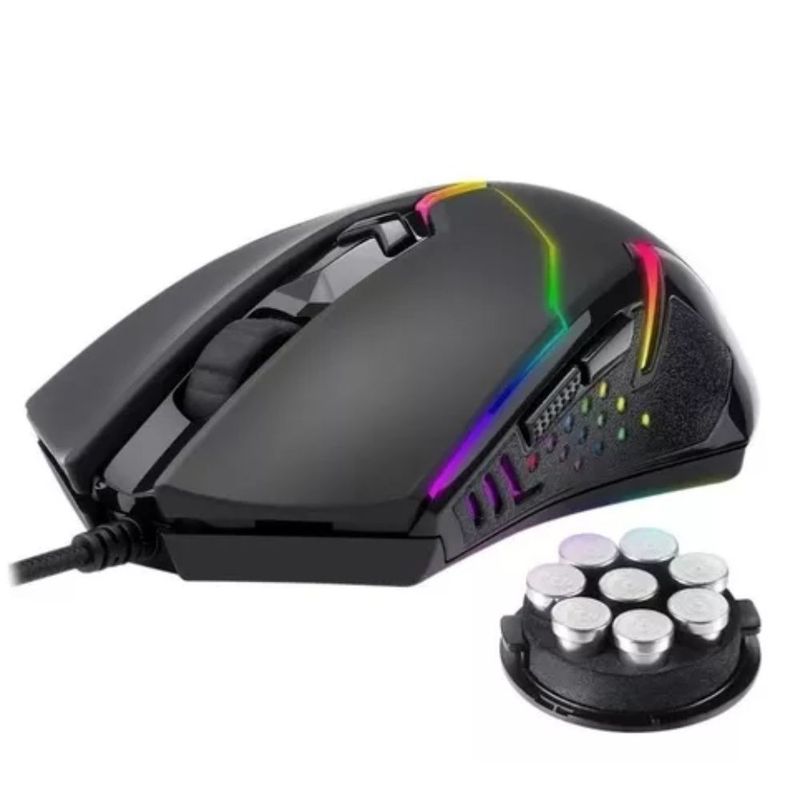 REDRAGON - MOUSE GAMER REDRAGON 5 BOTONES DPI 7200 CENTROPHORUS M601-RGB