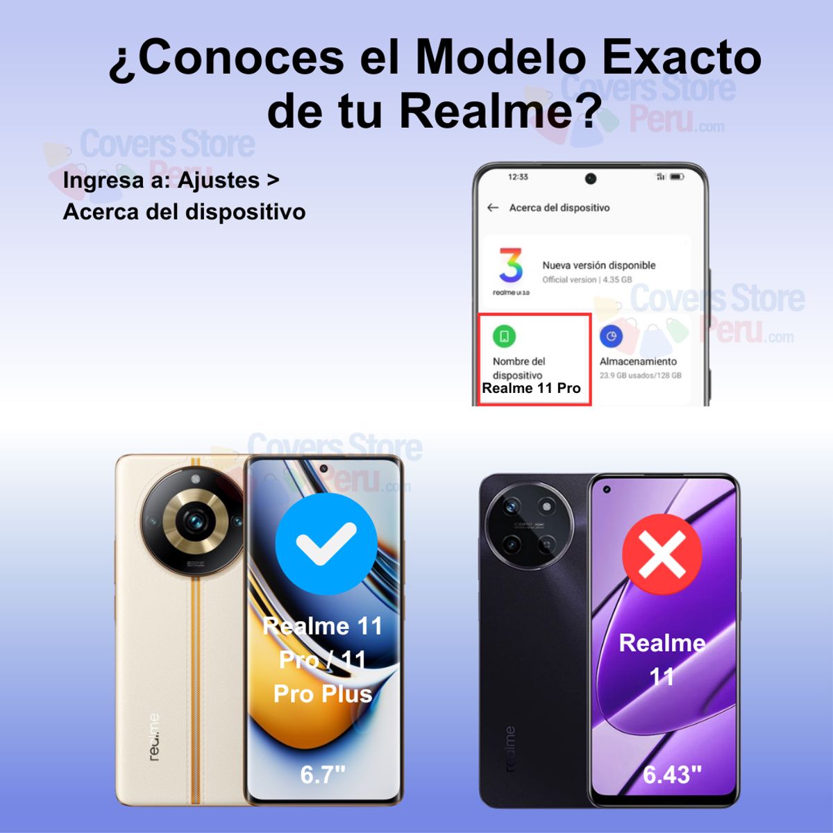 GENERICO - Mica para Realme 11 Pro Plus Film Hydrogel Anti-Espía Antishock