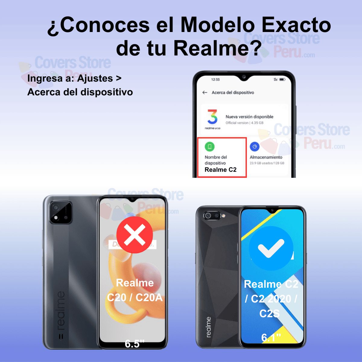 GENERICO - Mica para Realme C2s Film Hydrogel Anti-Espía Antishock Resistente