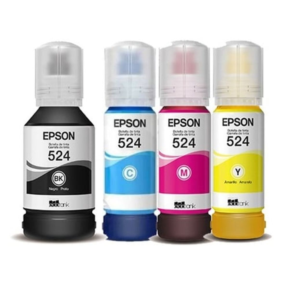EPSON - PACK Tinta Epson T524 NEGRO y COLORES Para L6580 L15150 L15160