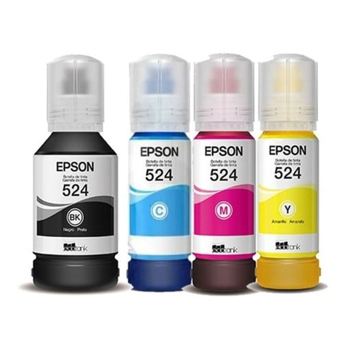 EPSON - PACK Tinta Epson T524 NEGRO y COLORES Para L6580 L15150 L15160