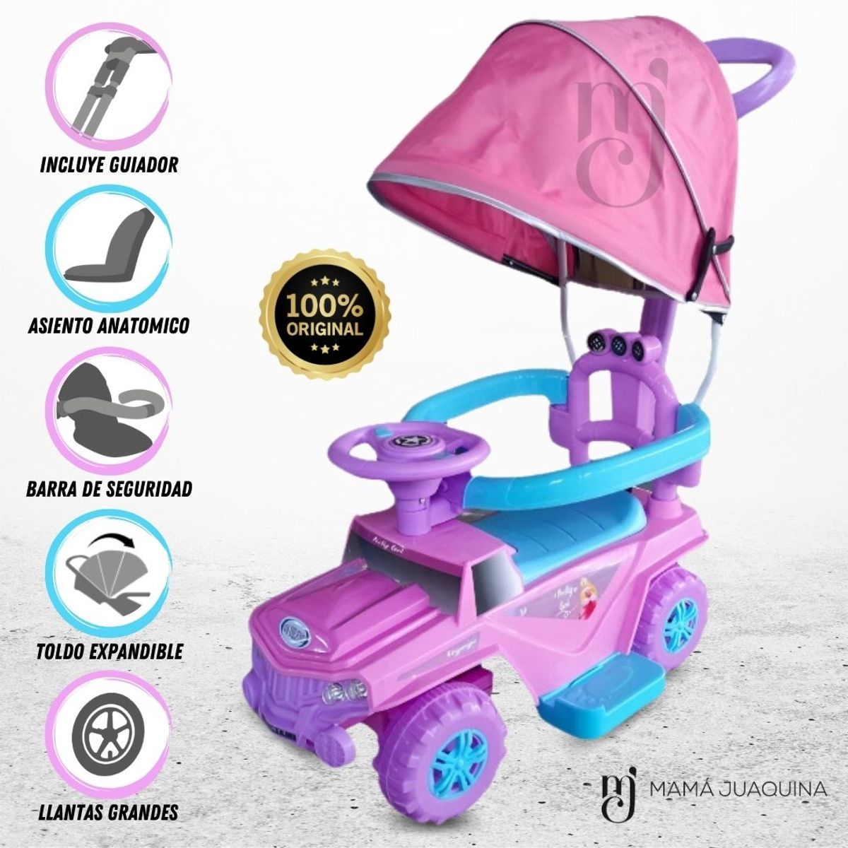 KINGDOM - Correpasillo Buggie «WARREN» Pink