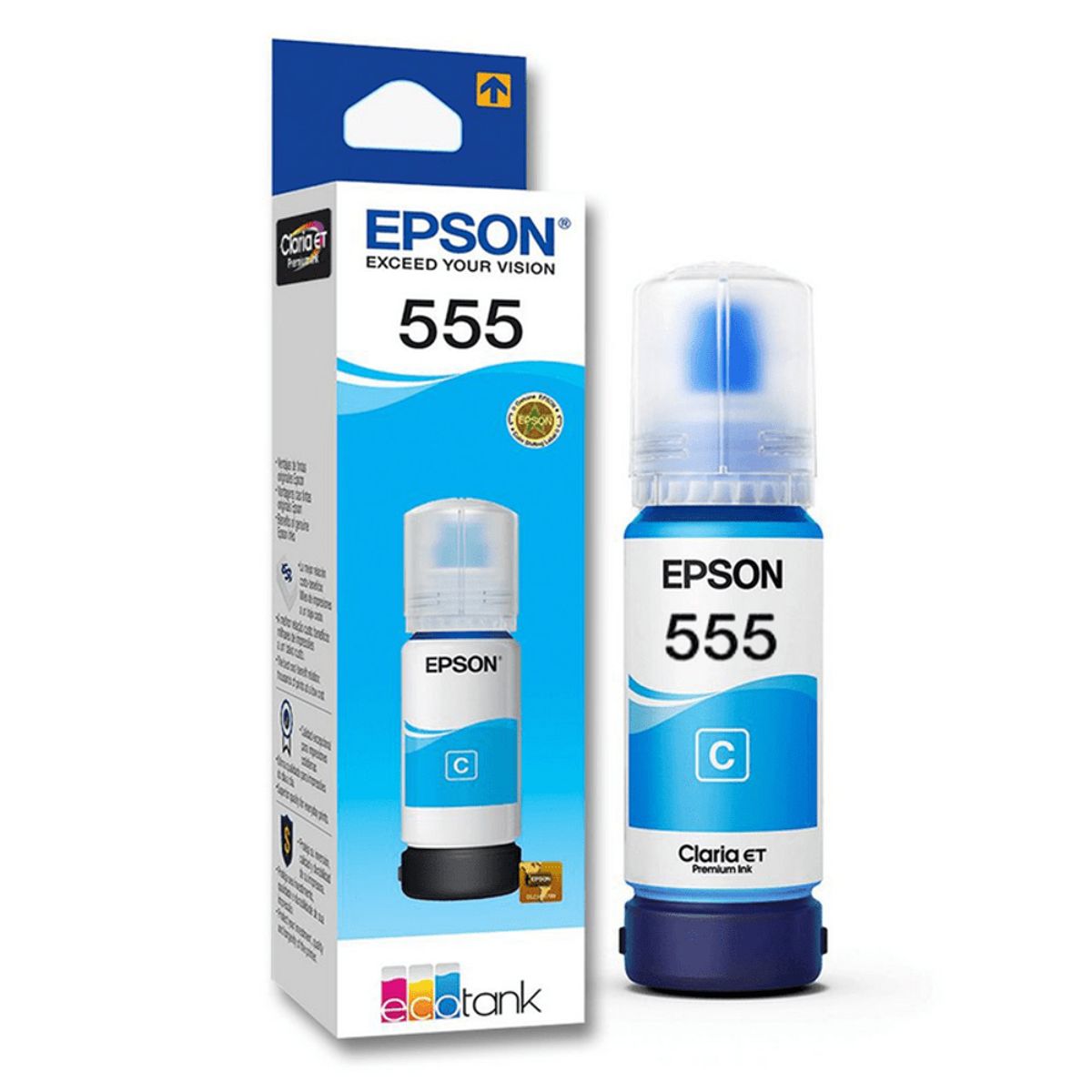 EPSON - TINTA EPSON T555220-AL CIAN PARA L8160 L8180