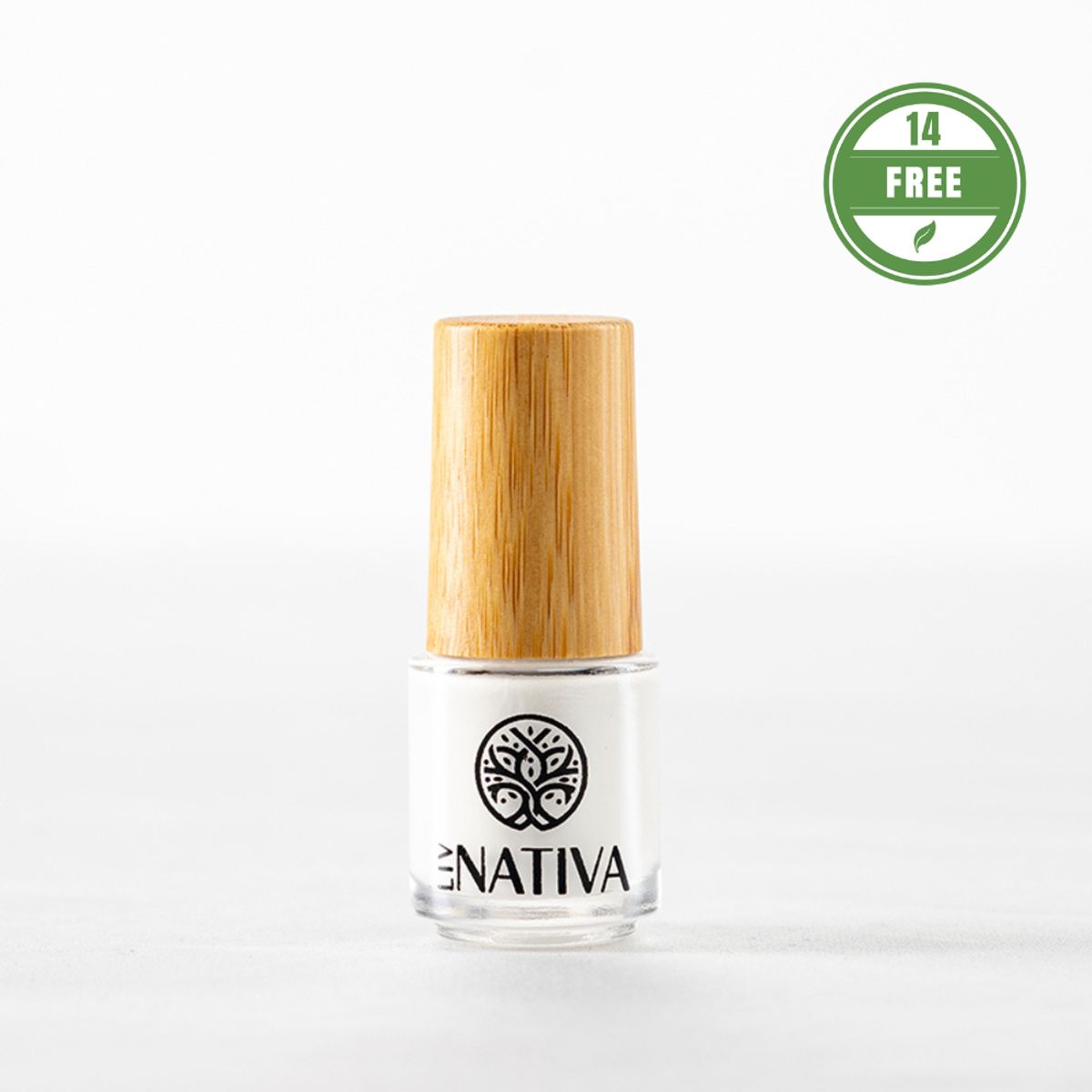 LIV NATIVA - Esmalte eco-natural Kanvas 5 ml Neige Nativa