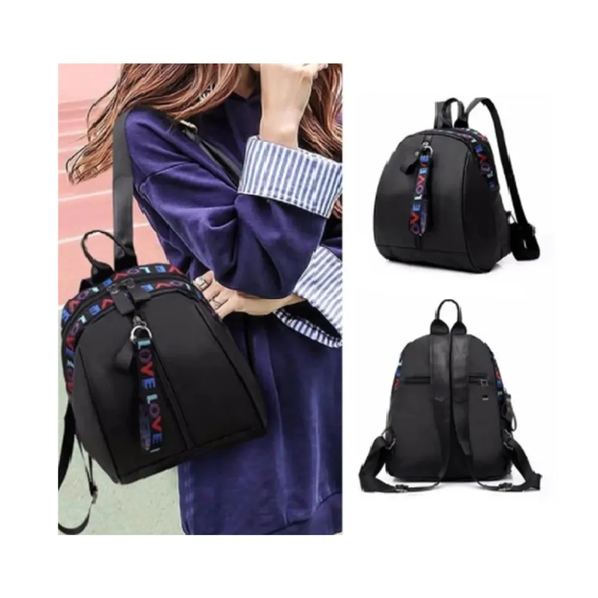 GENERICO - Mochila Antirrobo Impermeable Para Mujer Oxford