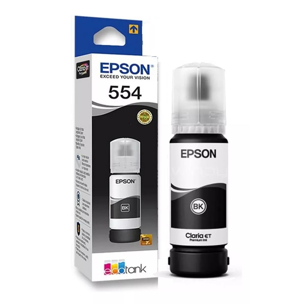 EPSON - TINTA EPSON T554120-AL NEGRO  Para L8160 L8180