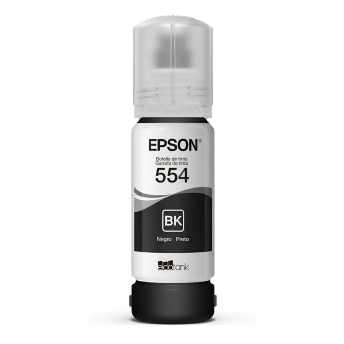 EPSON - TINTA EPSON T554120-AL NEGRO  Para L8160 L8180