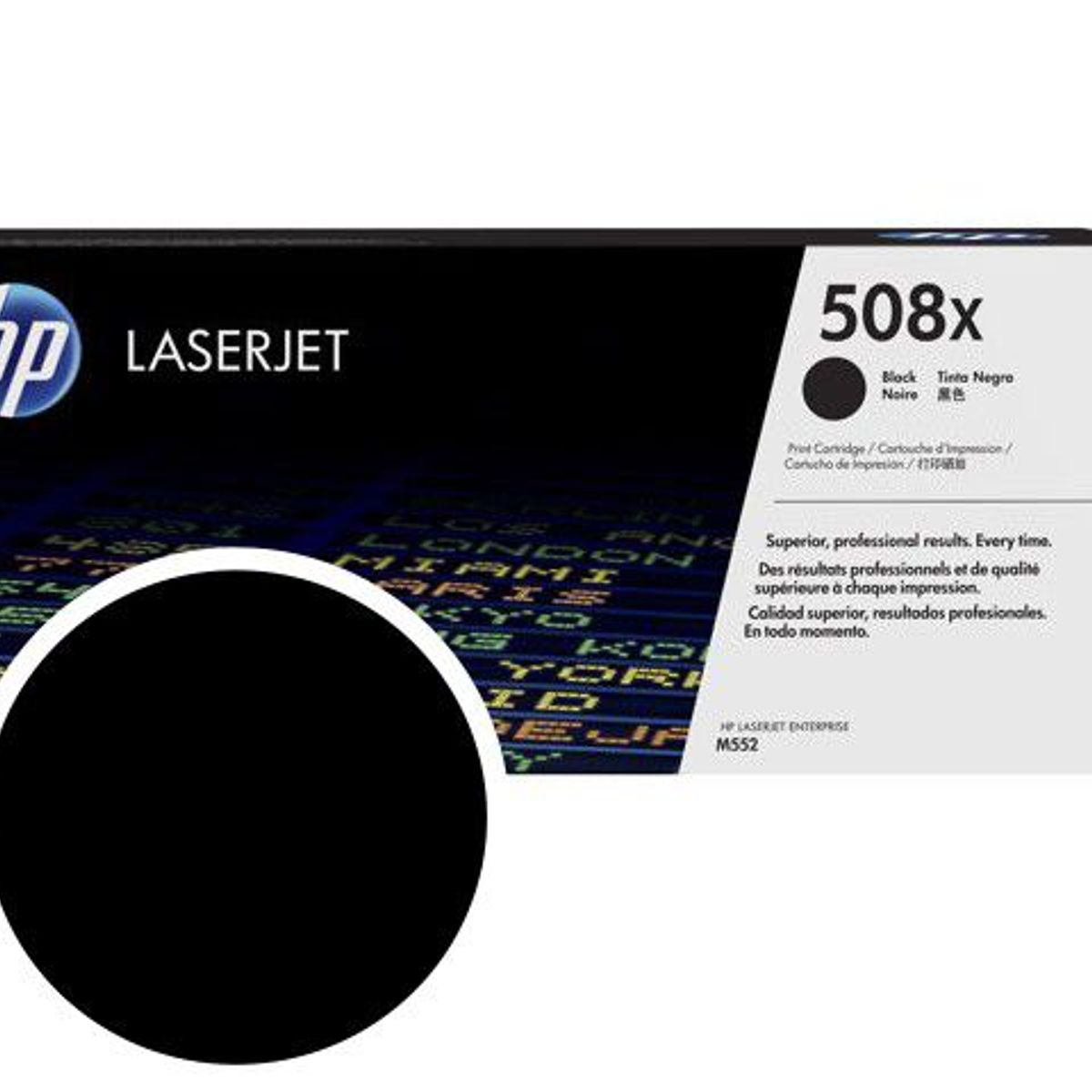 HP - TONER HP 508X CÓDIGO CF360X NEGRO 12500 Pág