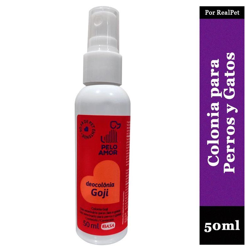 GENERICO - Colonia Goji Ibasa para Perros y Gatos Afrutado 50ml