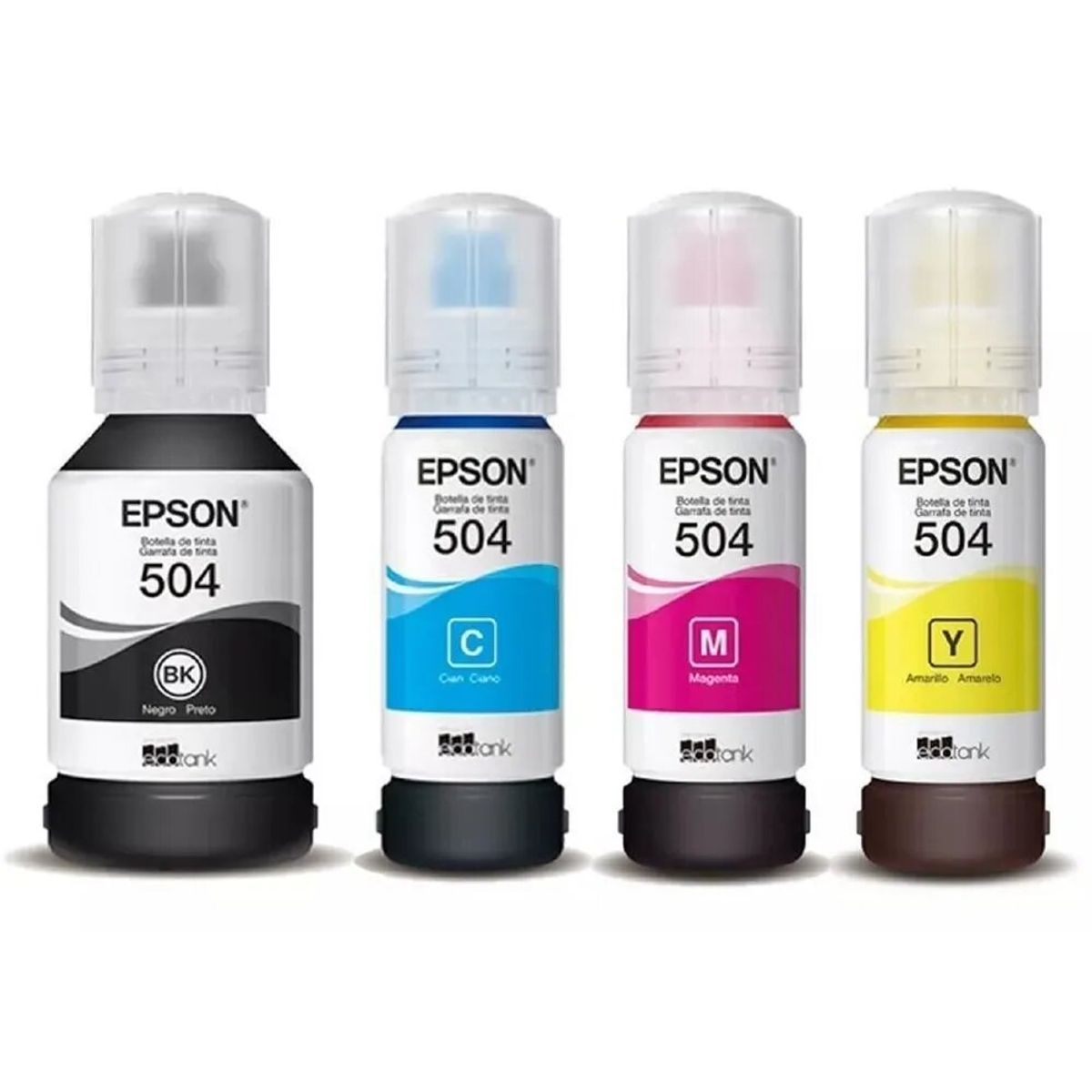 HP - Pack Tintas Epson T504 Colores Originales