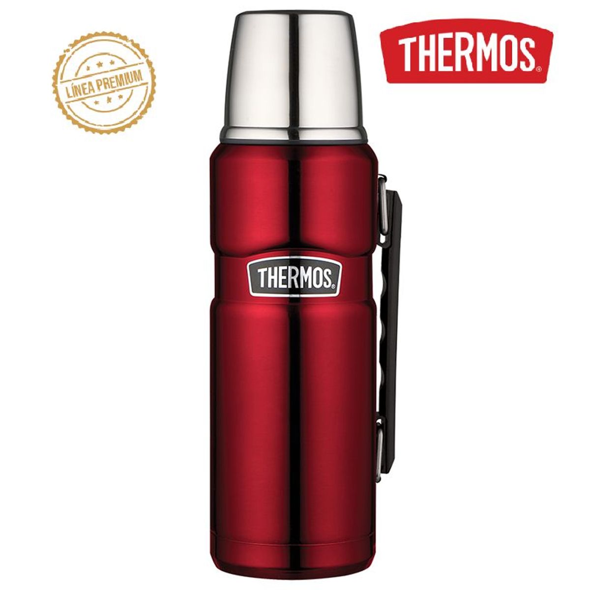 THERMOS - Termo king 1.2 litro Rojo Original Thermos
