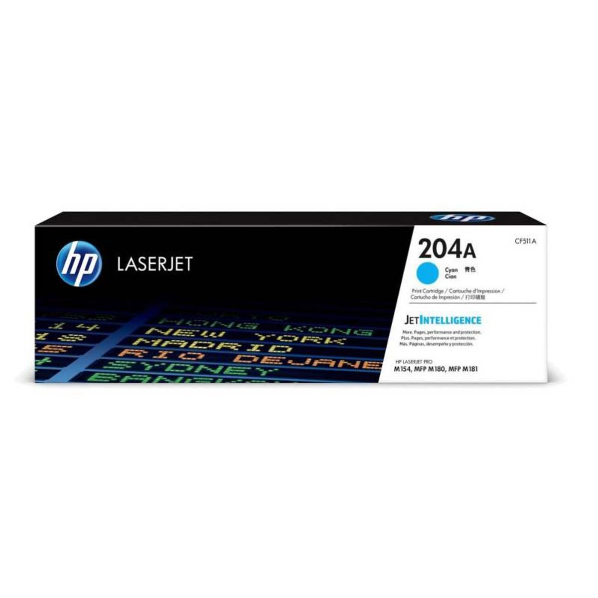 HP - TONER HP 204A CÓDIGO CF511A CYAN 900 Pág