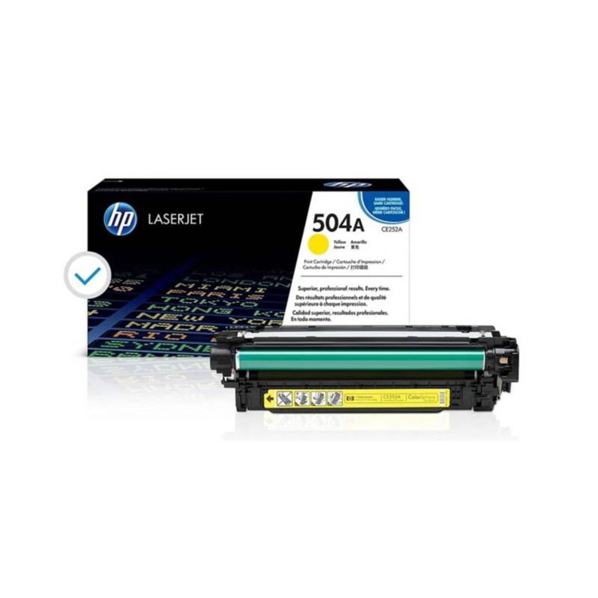 HP - TONER HP 504A CÓDIGO CE252A AMARILLO 7000 Pág