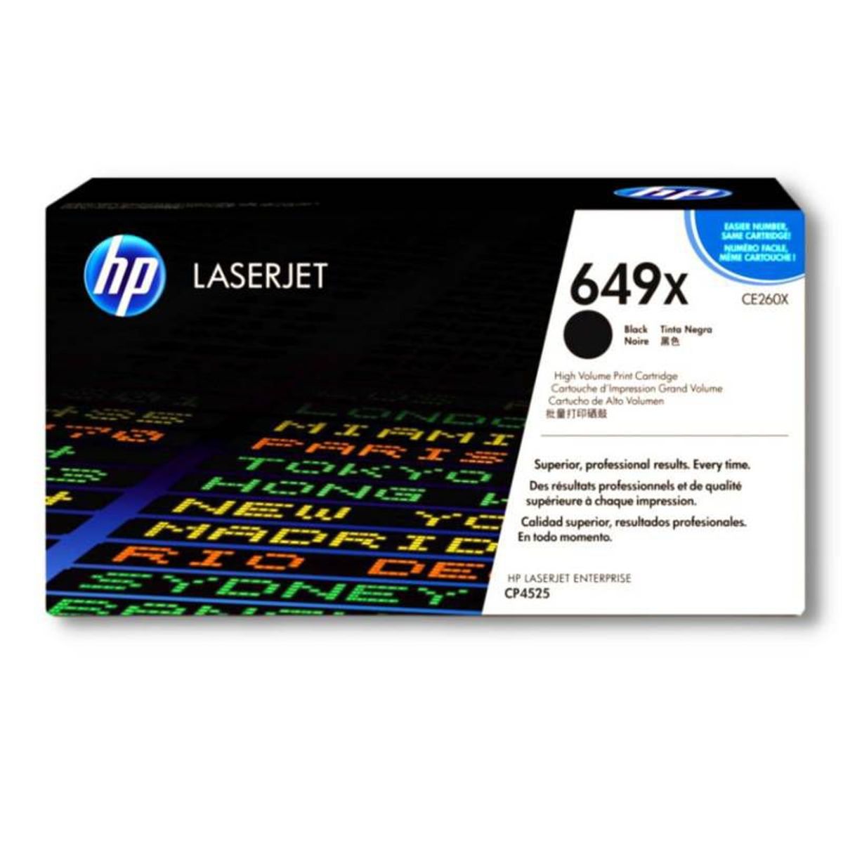 HP - TONER HP 649X CÓDIGO CE260X NEGRO 17000 Pág