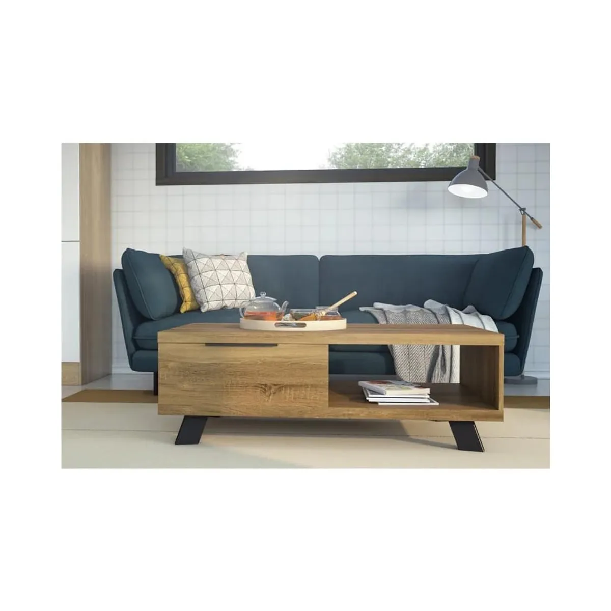 GENERICO - Mesa de Centro Marqués Macadamia Pandora Home