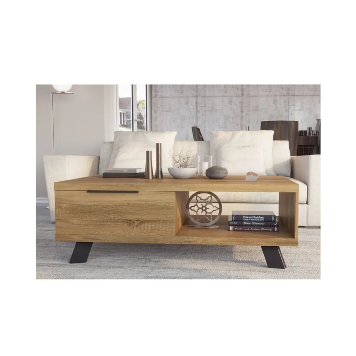 GENERICO - Mesa de Centro Marqués Macadamia Pandora Home